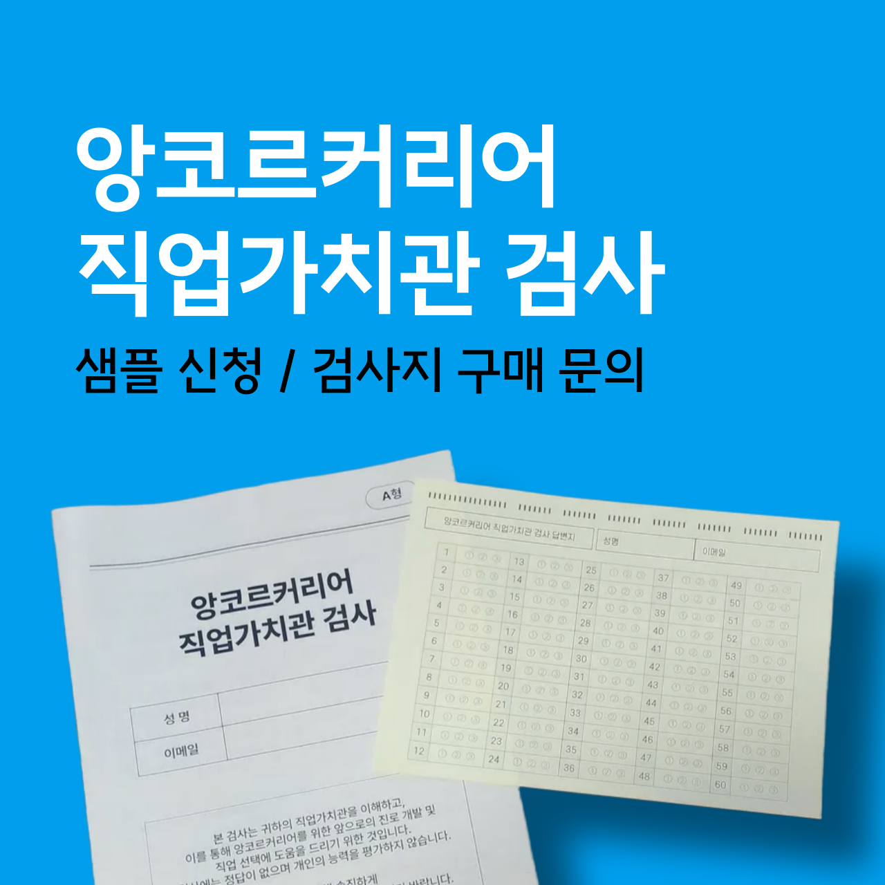 직업가치관 검사